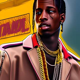 Travis Scott Utopia desktop wallpaper