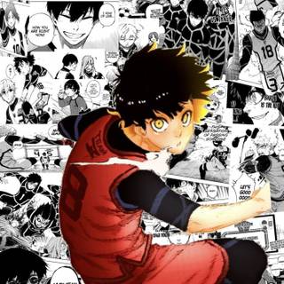 Blue Lock iPhone wallpaper