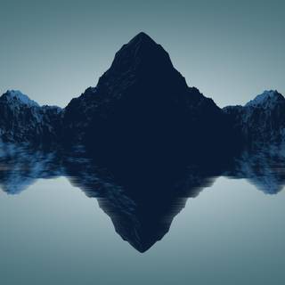 4k minimal mountain wallpaper