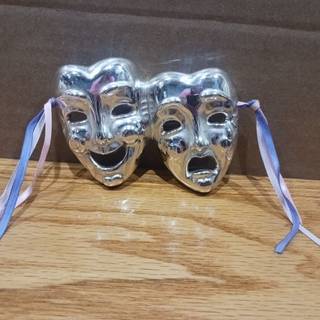 Theater mask wallpaper