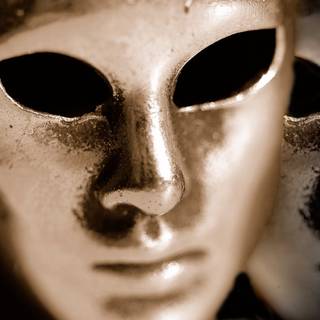 Theater mask wallpaper