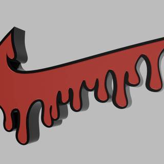 Red Nike 4k wallpaper