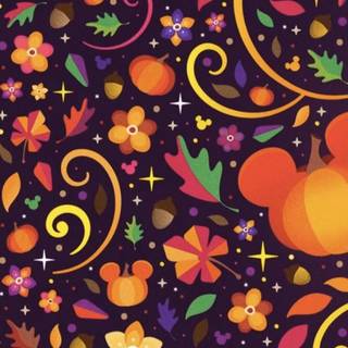 Disney autumn phone wallpaper