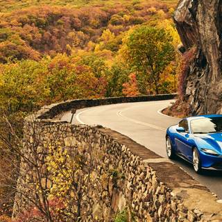 Ferrari autumn wallpaper