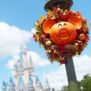 Disney autumn phone wallpaper