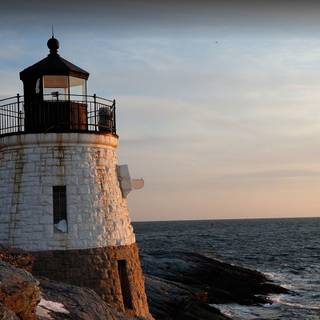 Lighthouse autumn wallpaper