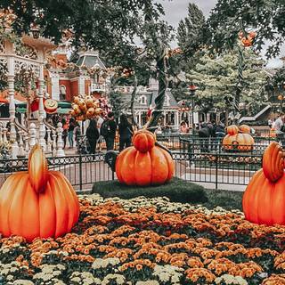 Disney autumn phone wallpaper