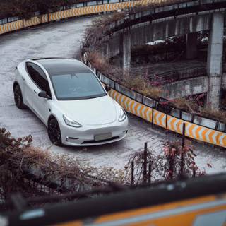 Tesla autumn wallpaper