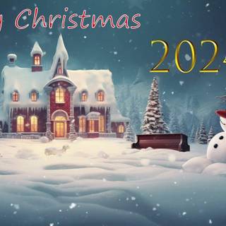 Merry Christmas 2024 wallpaper