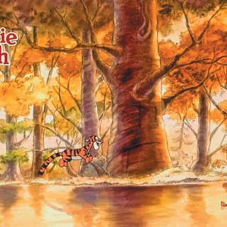 Autumn Disney laptop wallpaper