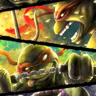 Ninja Turtles iPhone wallpaper