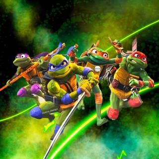 Ninja Turtles iPhone wallpaper
