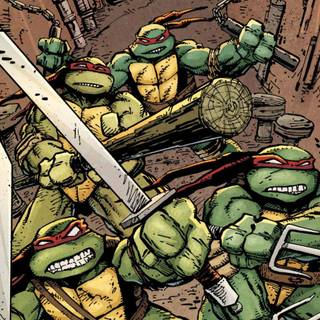 Ninja Turtles iPhone wallpaper