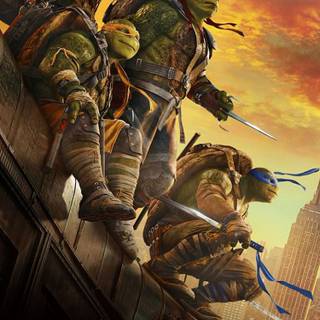 Ninja Turtles iPhone wallpaper