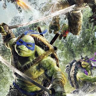 Ninja Turtles iPhone wallpaper