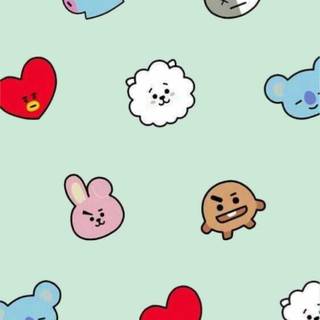 BT21 iPhone wallpaper
