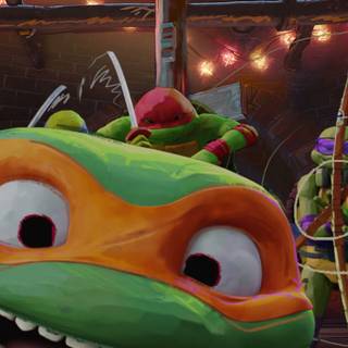 Ninja Turtles iPhone wallpaper