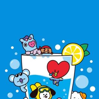 BT21 iPhone wallpaper