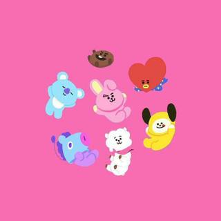 BT21 iPhone wallpaper