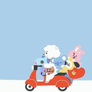 BT21 iPhone wallpaper