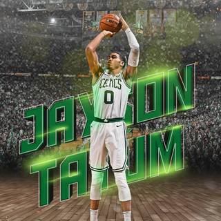 Jayson Tatum iPhone wallpaper