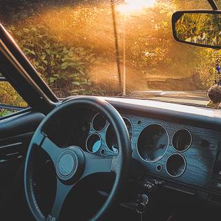 Aesthetic car iPhone wallpaper