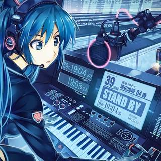 Miku iPhone wallpaper