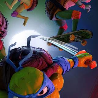 TMNT phone wallpaper