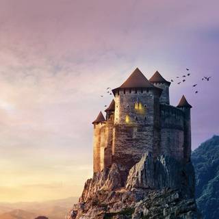 Castle iPhone wallpaper