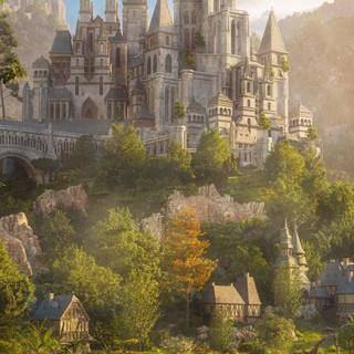 Castle iPhone wallpaper