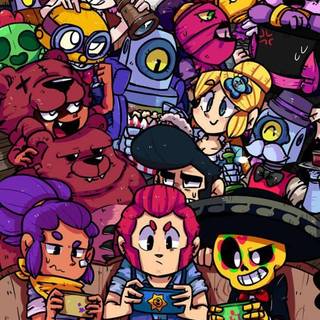 Brawl Stars iPhone wallpaper