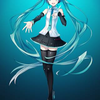 Miku iPhone wallpaper