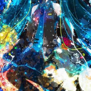Miku iPhone wallpaper