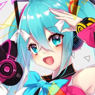 Miku iPhone wallpaper