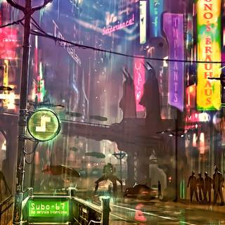 Futuristic iPhone wallpaper