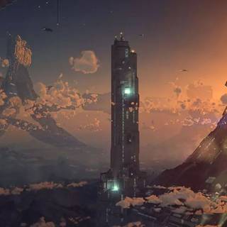 Futuristic iPhone wallpaper