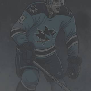 Ice hockey iPhone wallpaper