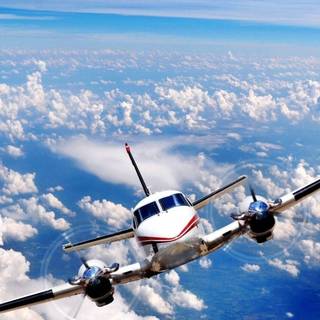 Aircraft phone wallpaper