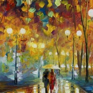 iPhone painting wallpaper