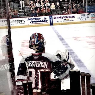 Ice hockey iPhone wallpaper