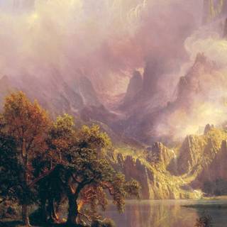 iPhone painting wallpaper