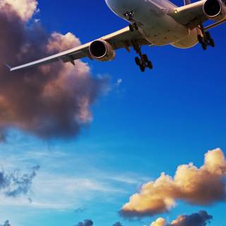 Aircraft phone wallpaper