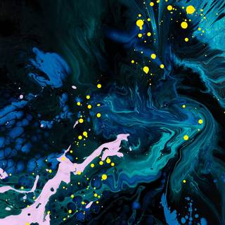 iPhone painting wallpaper