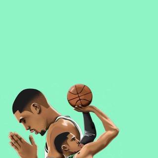 Jayson Tatum iPhone wallpaper