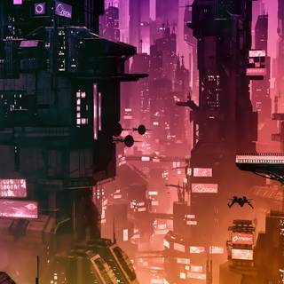 Futuristic iPhone wallpaper