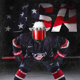 Ice hockey iPhone wallpaper
