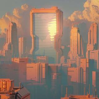 Futuristic iPhone wallpaper