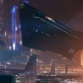 Futuristic iPhone wallpaper