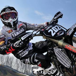 Motocross iPhone wallpaper