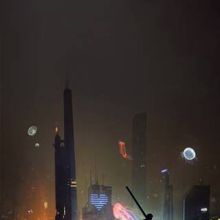 Futuristic iPhone wallpaper
